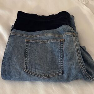 Maternity Liz Lange Blue Straight Leg Women's Jeans
